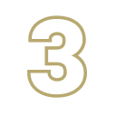 Number 3 icon.