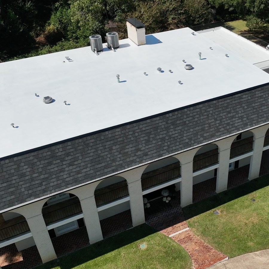 Commercial roof in Nacogdoches, TX 