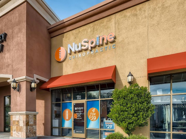 NuSpine Chiropractic clinic is located at 615 S Green Valley Pkwy, Ste 110 Henderson, NV 89052.