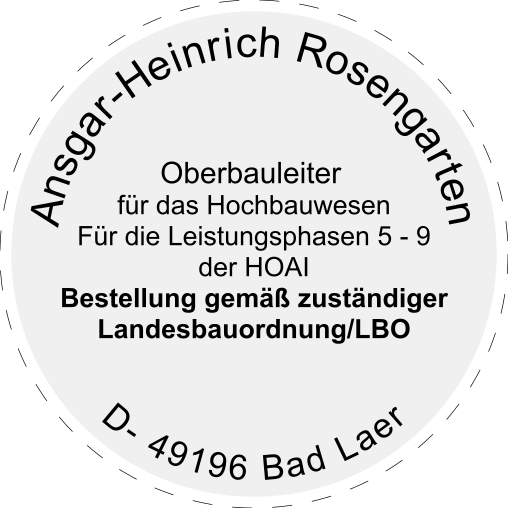 Ansgar Heinrich Rosengarten, Sachverständigen- und Bauplanungsbüro I Bauleitung, Fachbauleitung, Bauüberwachung in Bad Laer
