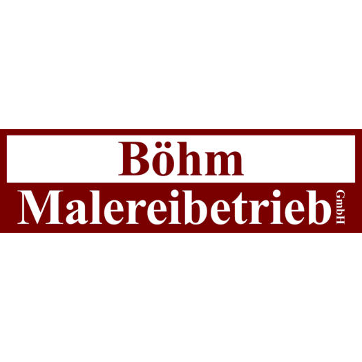 Kundenlogo Böhm Malereibetrieb GmbH