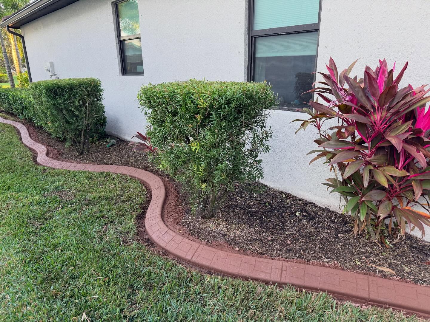 steel cable concrete curbing 