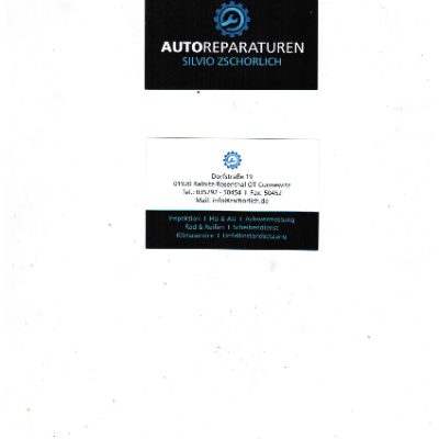 Autoreparaturen Silvio Zschorlich in Ralbitz Rosenthal - Logo