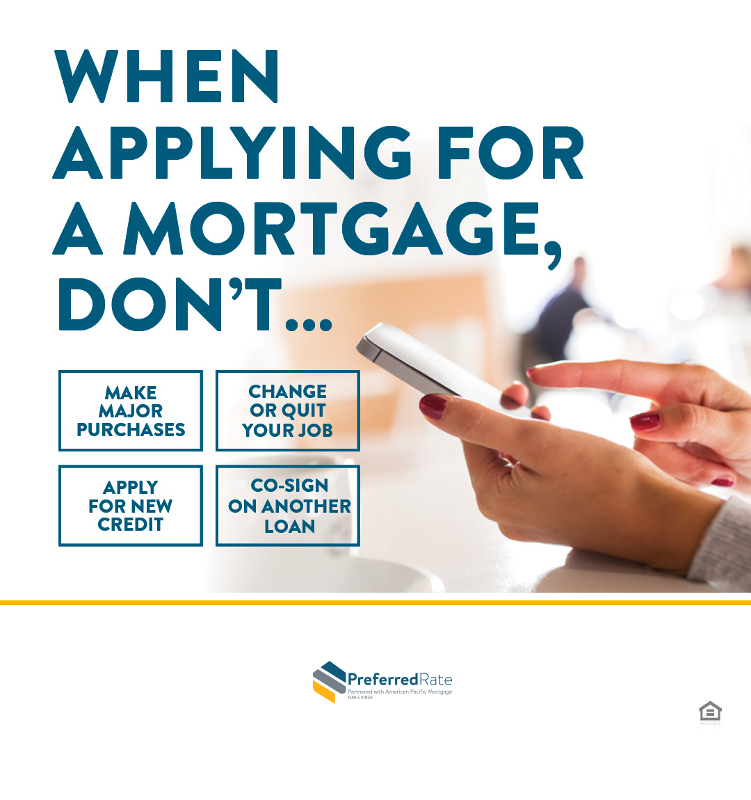 Don't be tempted - call me today with questions! Loan Officer - 216621 Oakbrook Terrace (630)673-6735