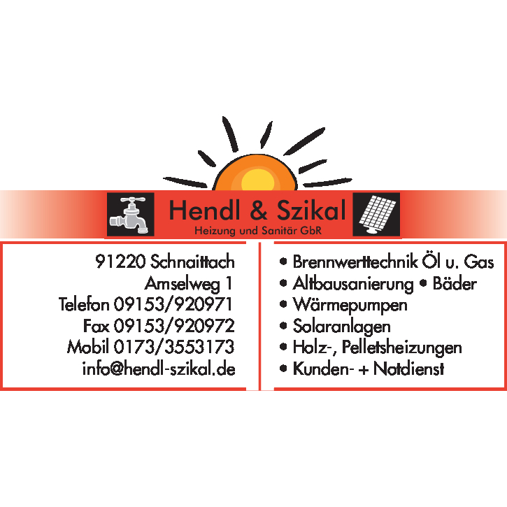 Heizung & Sanitär Hendl & Szikal GbR in Schnaittach - Logo