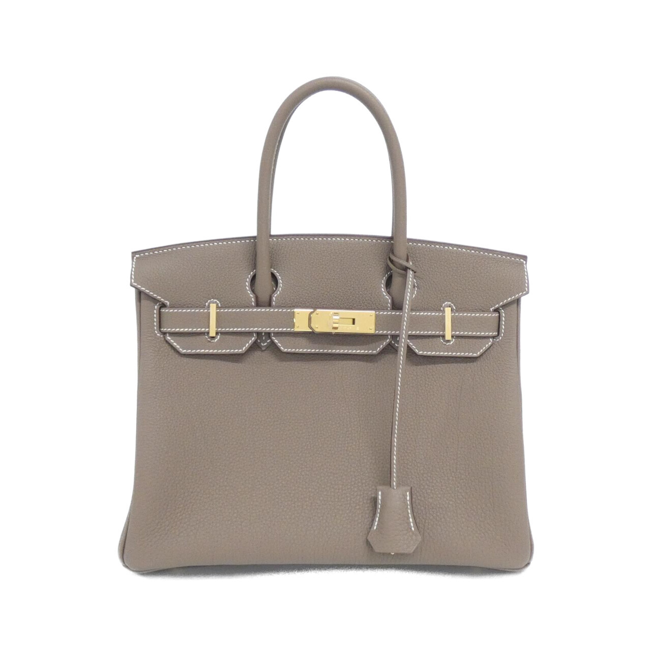 エルメス バーキン 30cm 027633CC トゴ ETOUPE ゴールド金具 K刻印
