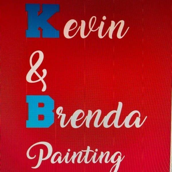 Kevin &amp; Brenda Painting Logo