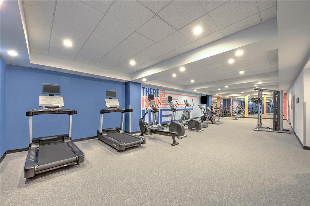 Health club fitness center gym