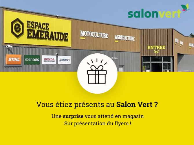 Le Salon Vert continue en magasin