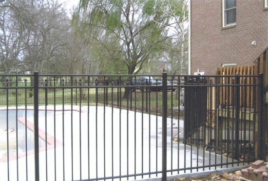 pool fencing installation by Pro-Line Fence Co