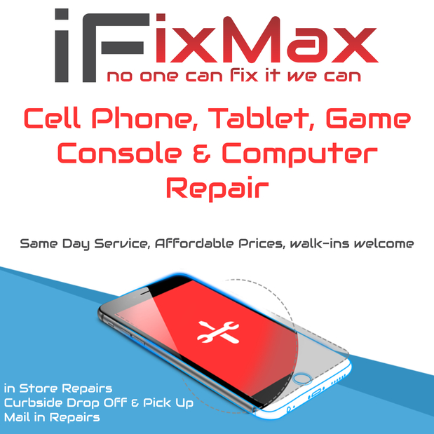 Images iFix Max - PHONE REPAIR | IPHONE REPAIR, IPAD REPAIR, TABLET, MACBOOK, COMPUTER, XBOX, PS 5 HDMI PORT REPAIR, ANDROID REPAIR