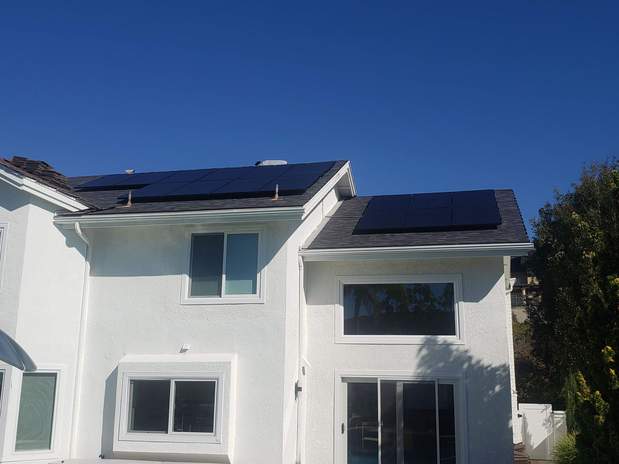 Images David Moya with SoCal Solar Pros