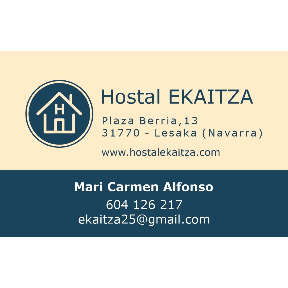 Hostal Ekaitza Logo