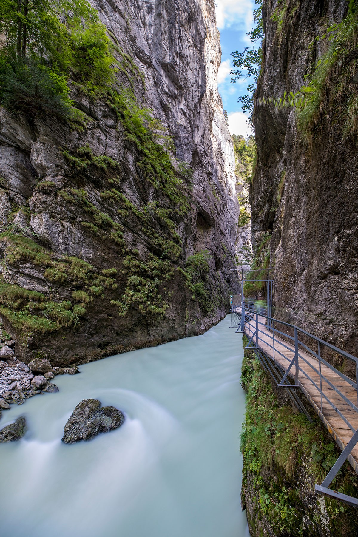 Aareschlucht Eingang West