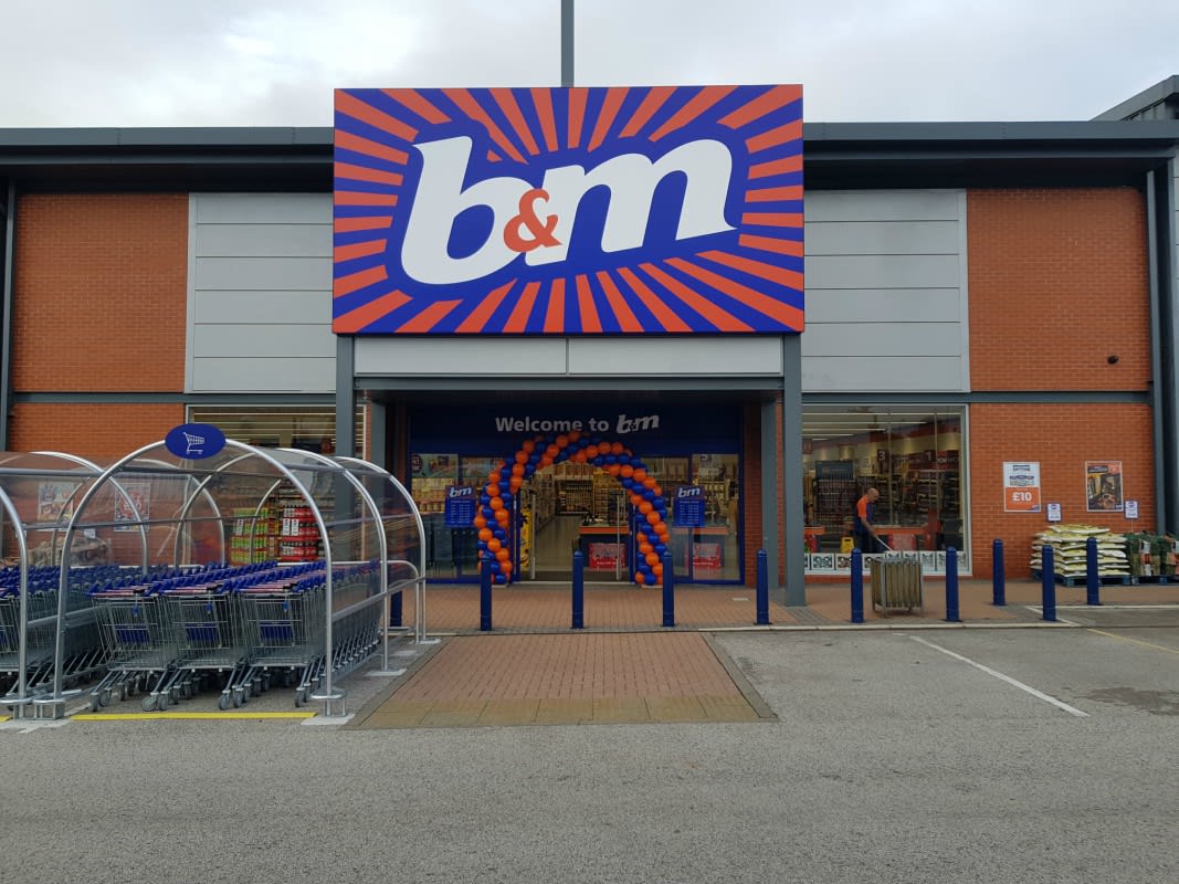 B&M Wrexham's new store is located at Central Retail Park, after moving from it's previous home on Regent Street.
