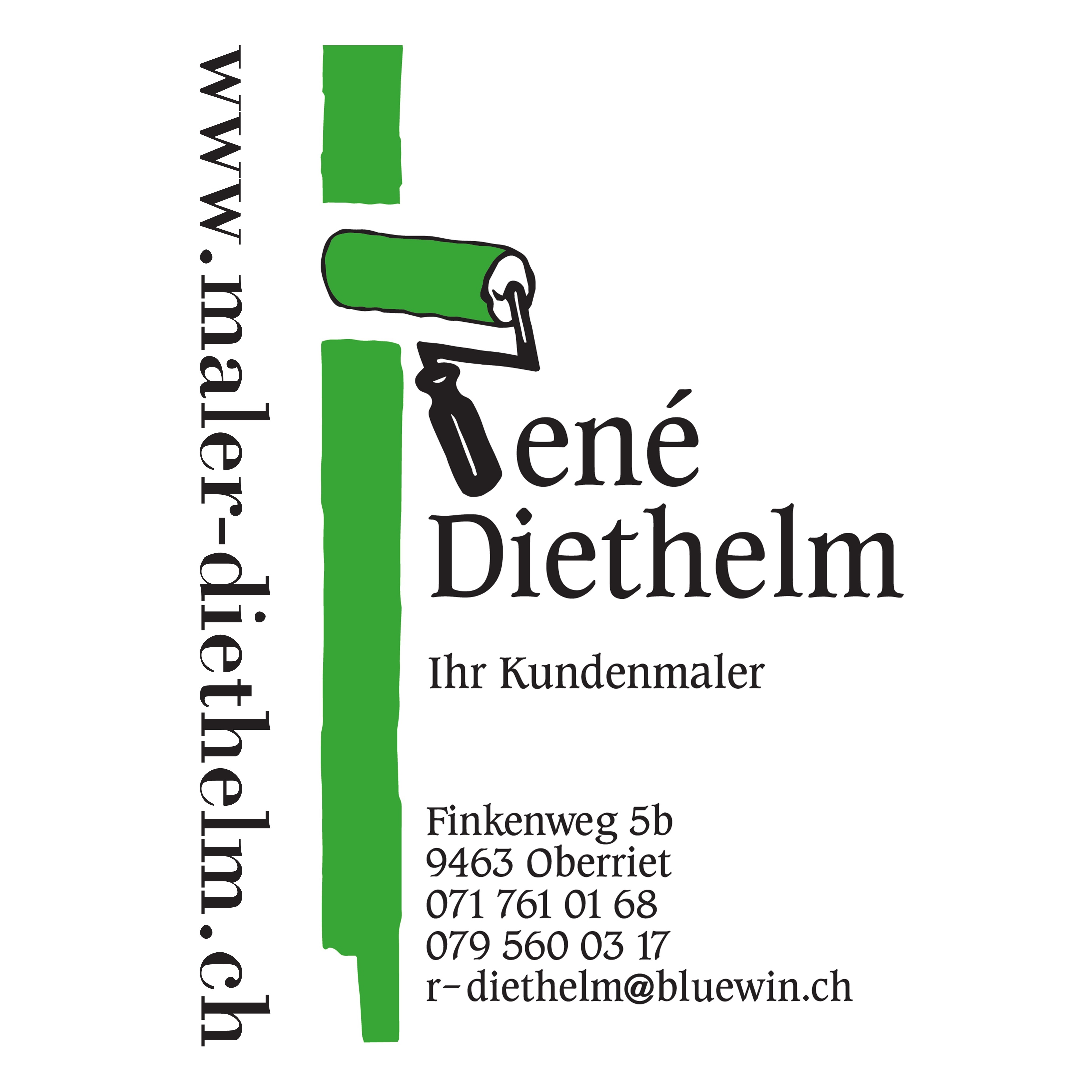 Malergeschäft Diethelm René Logo