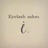 eyelash salon i. つくばみらい Logo