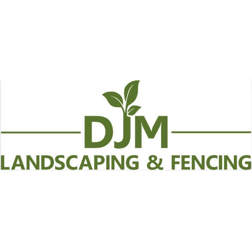DJM Landscaping and Fencing Logo