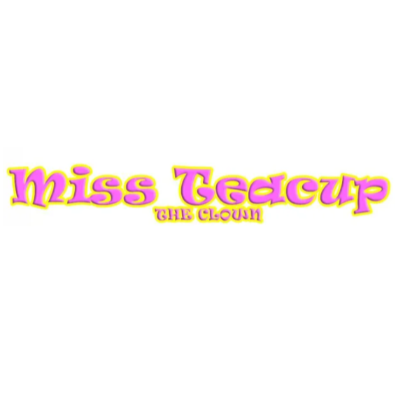 Miss Teacup The Clown Logo