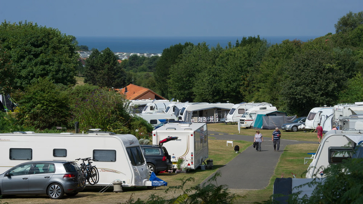 Incleboro Fields Caravan and Motorhome Club Campsite Cromer 01263 837419