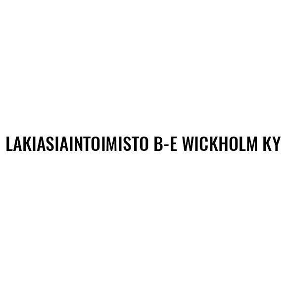 Lakiasiaintoimisto B-E Wickholm Ky Logo