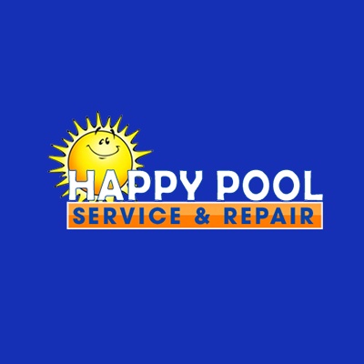 Happy Pool Service & Repair Logo