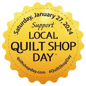 Come see us on Saturday. We'll have goodies and sales throughout the store! Buy 3 sale items and get one free! Plus save 15% on all regularly priced fabric and thread!!!