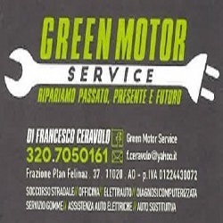 Green Motor Service Logo