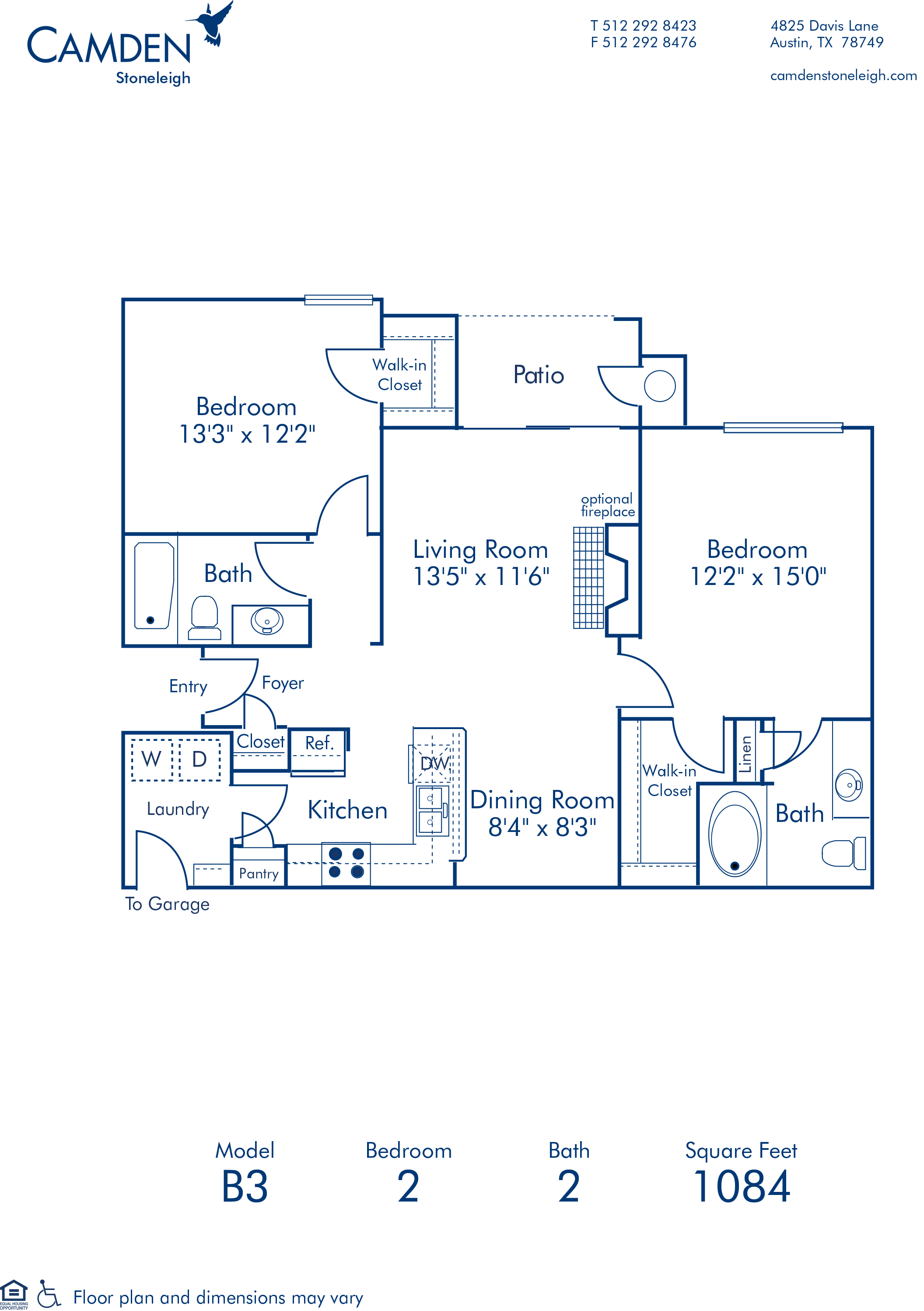 Camden Stoneleigh Apartments Photo