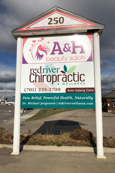 Red River Chiropractic and Wellness Exterior Sign
