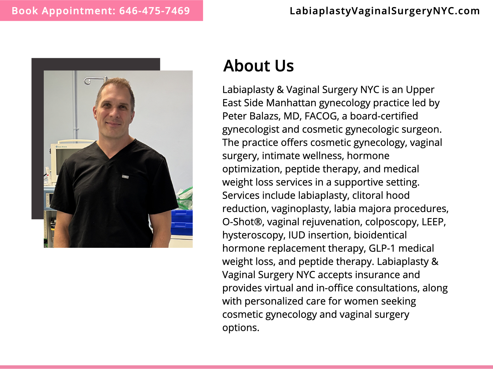Labiaplasty & Vaginal Surgery NYC image