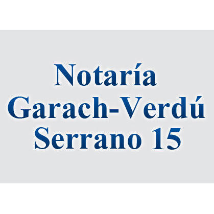 Notaría Garach - Verdú Logo