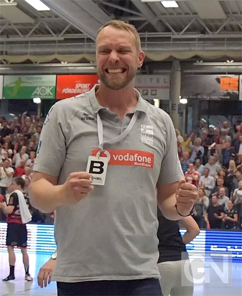 Heiner Bültmann (Trainer der HSG Nordhorn-Lingen)