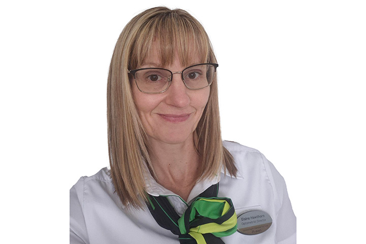Elaine Hawthorn, Prescribing Optometrist in our Stranraer store