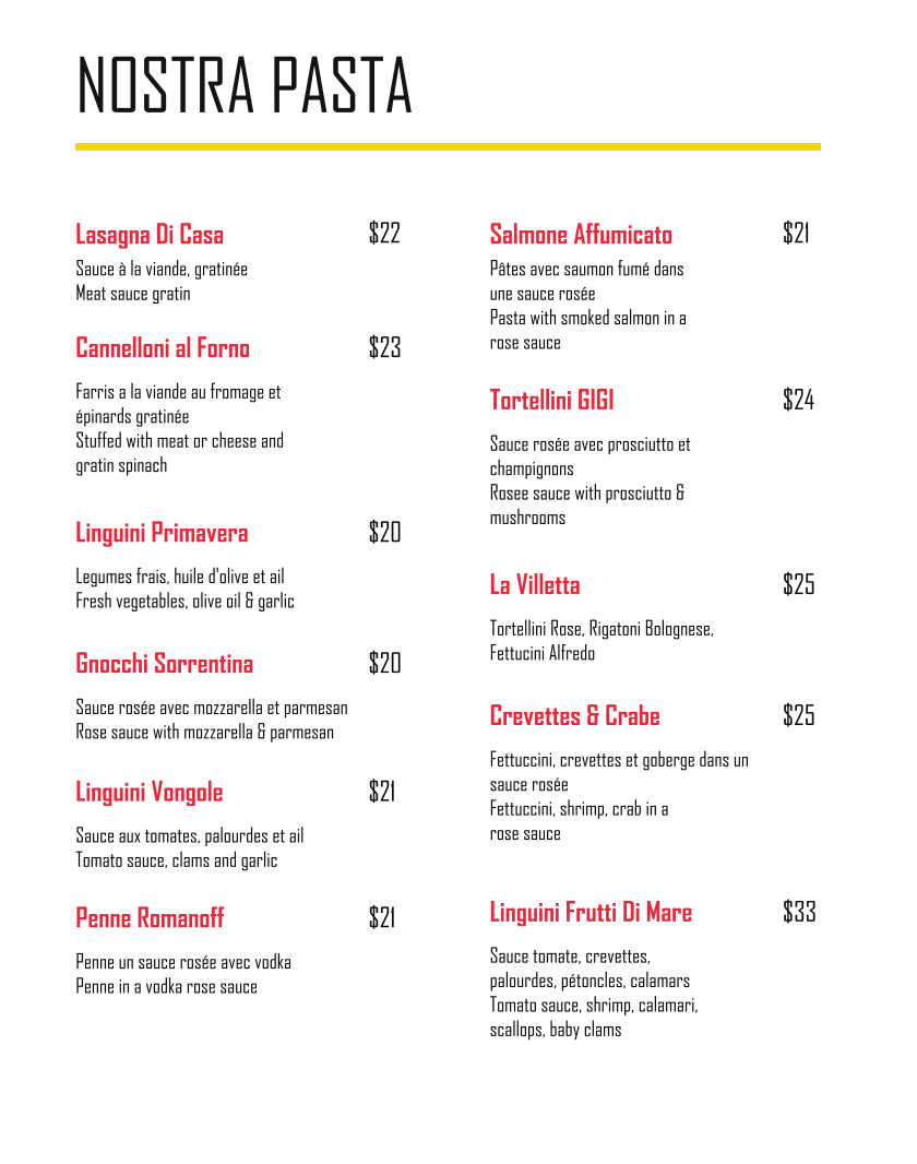 Images Trattoria La Villetta
