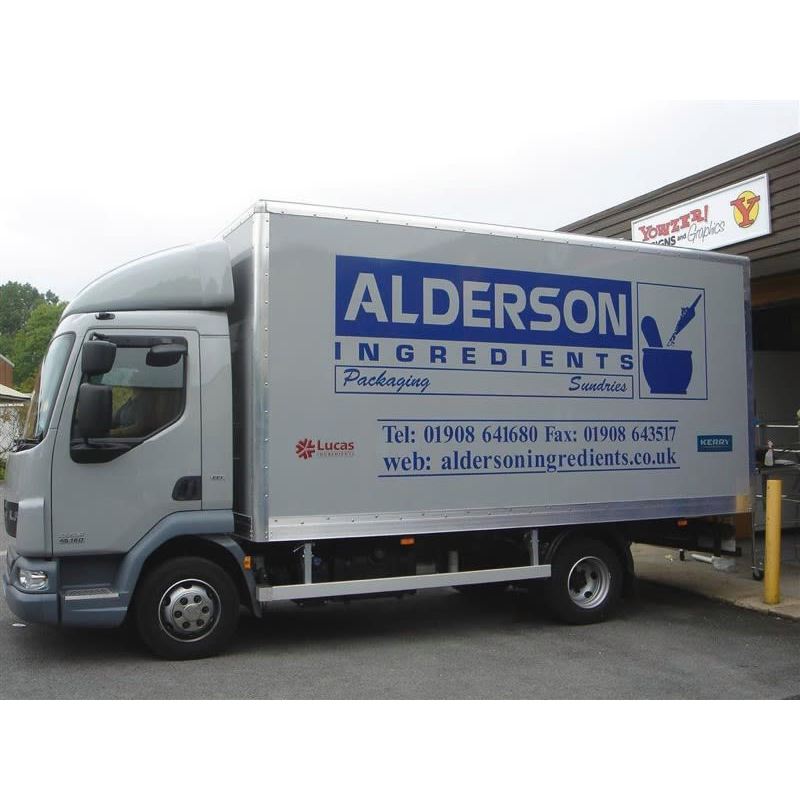 LOGO Alderson Ingredient Supplies Ltd Milton Keynes 01908 641680