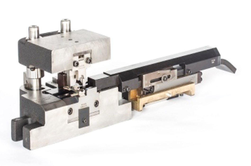Heavy duty right to left crimp applicator
