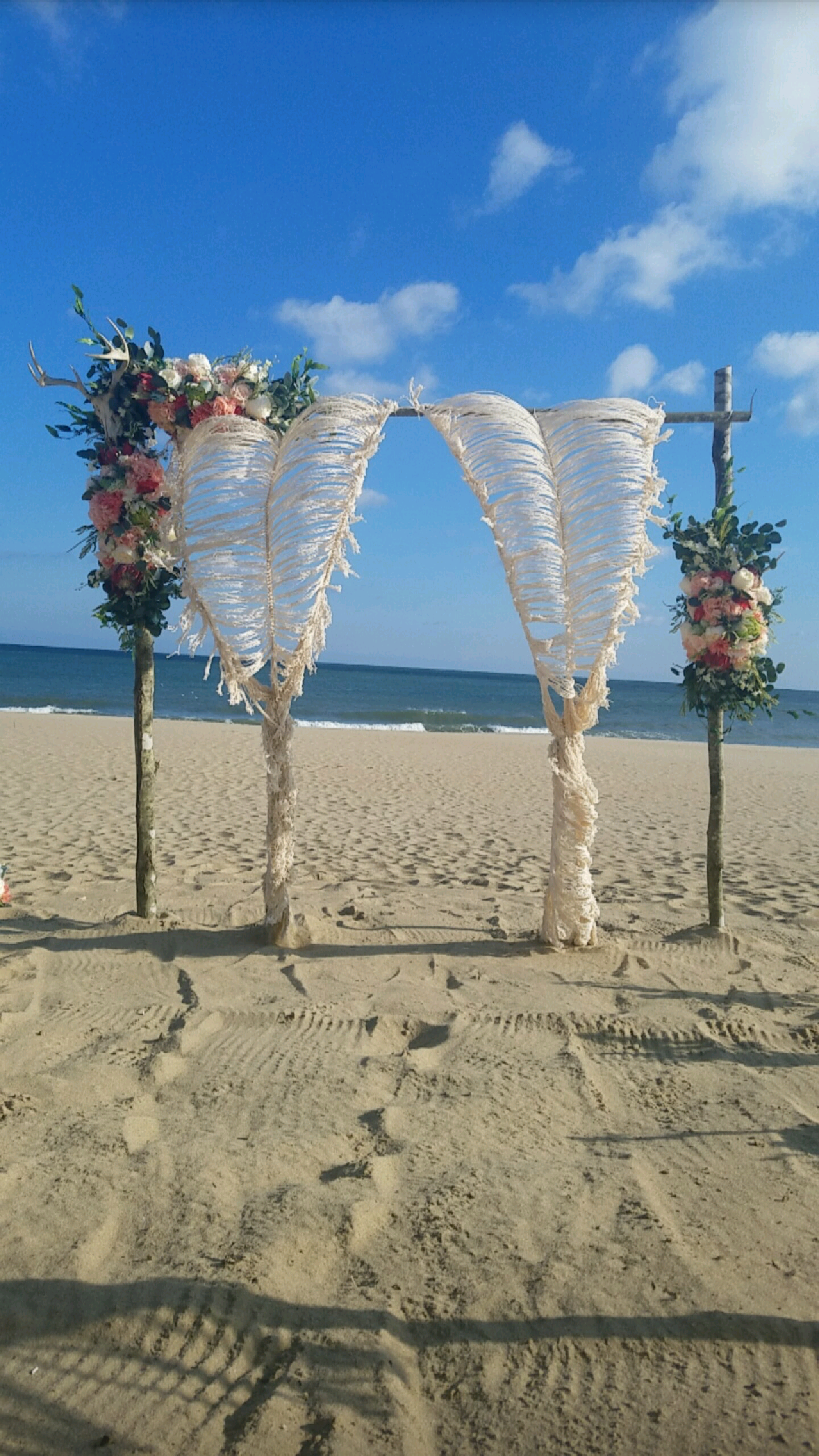 Barefoot Beach Bride Photo