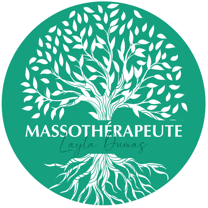 Massothérapeute Layla Dumas Logo