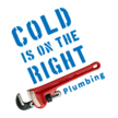 Cold Is On The Right Plumbing Logo