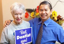 Dr. Henry Phan and patient at Fine Dentistry | Chandler, AZ