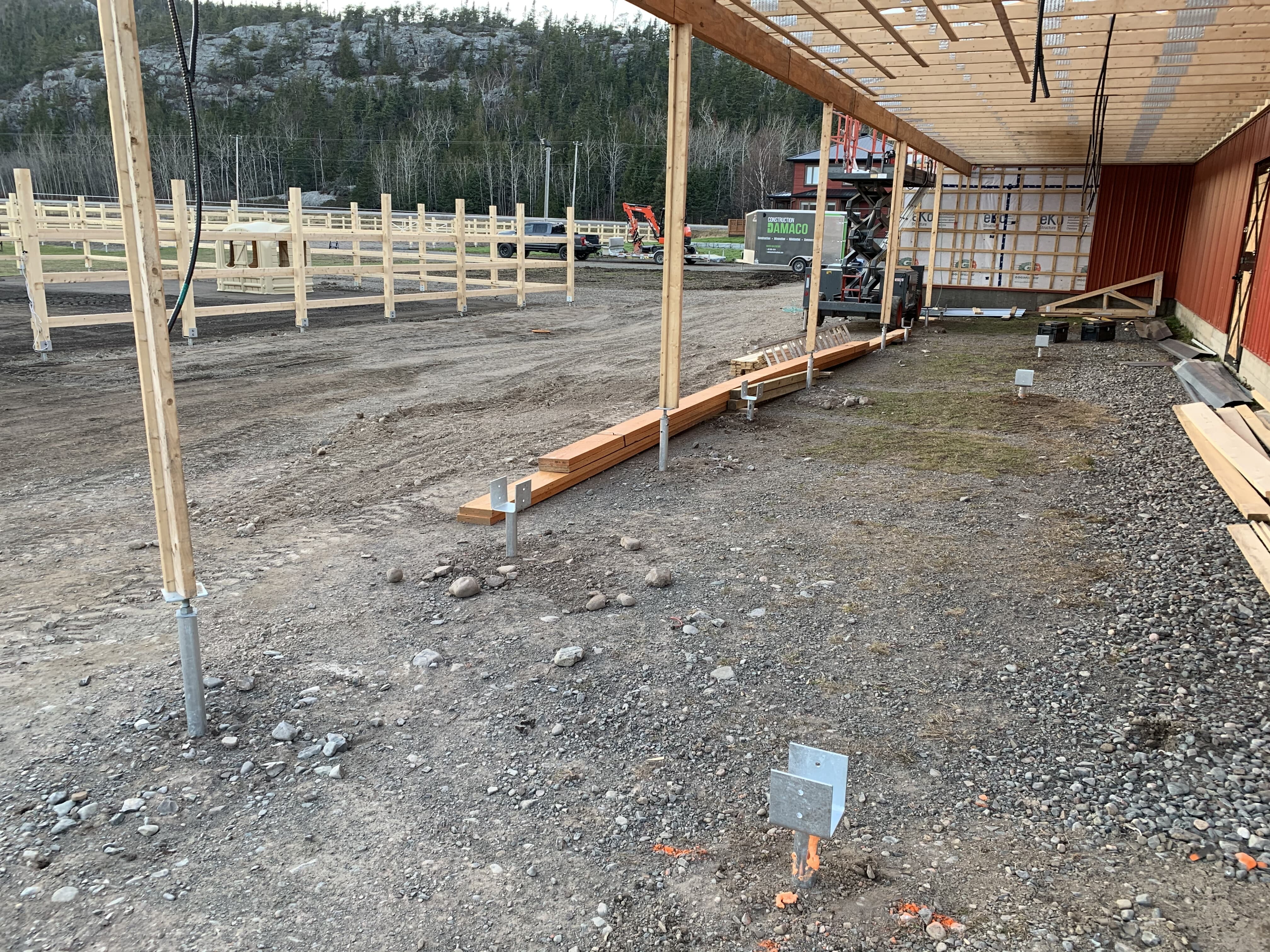 Images Pieux vissés Éco Pieux Bas St-Laurent