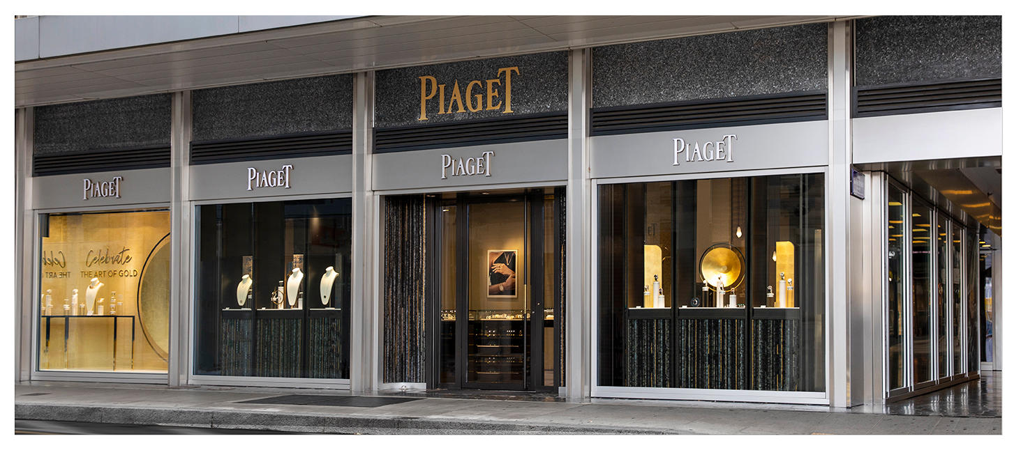 Bilder Piaget Boutique Geneva - Rue du Rhône