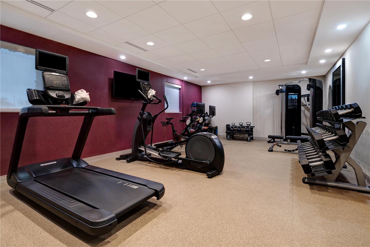 Health club  fitness center  gym