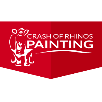 Crash of Rhinos Painting Logo