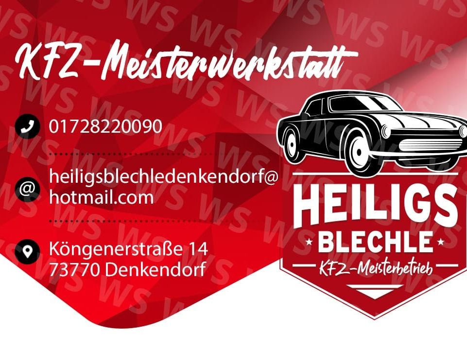 Heiligs Blechle KFZ Meisterwerkstatt, Köngener Straße 14 in Denkendorf
