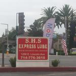 S.H.S EXPRESS LUBE Logo