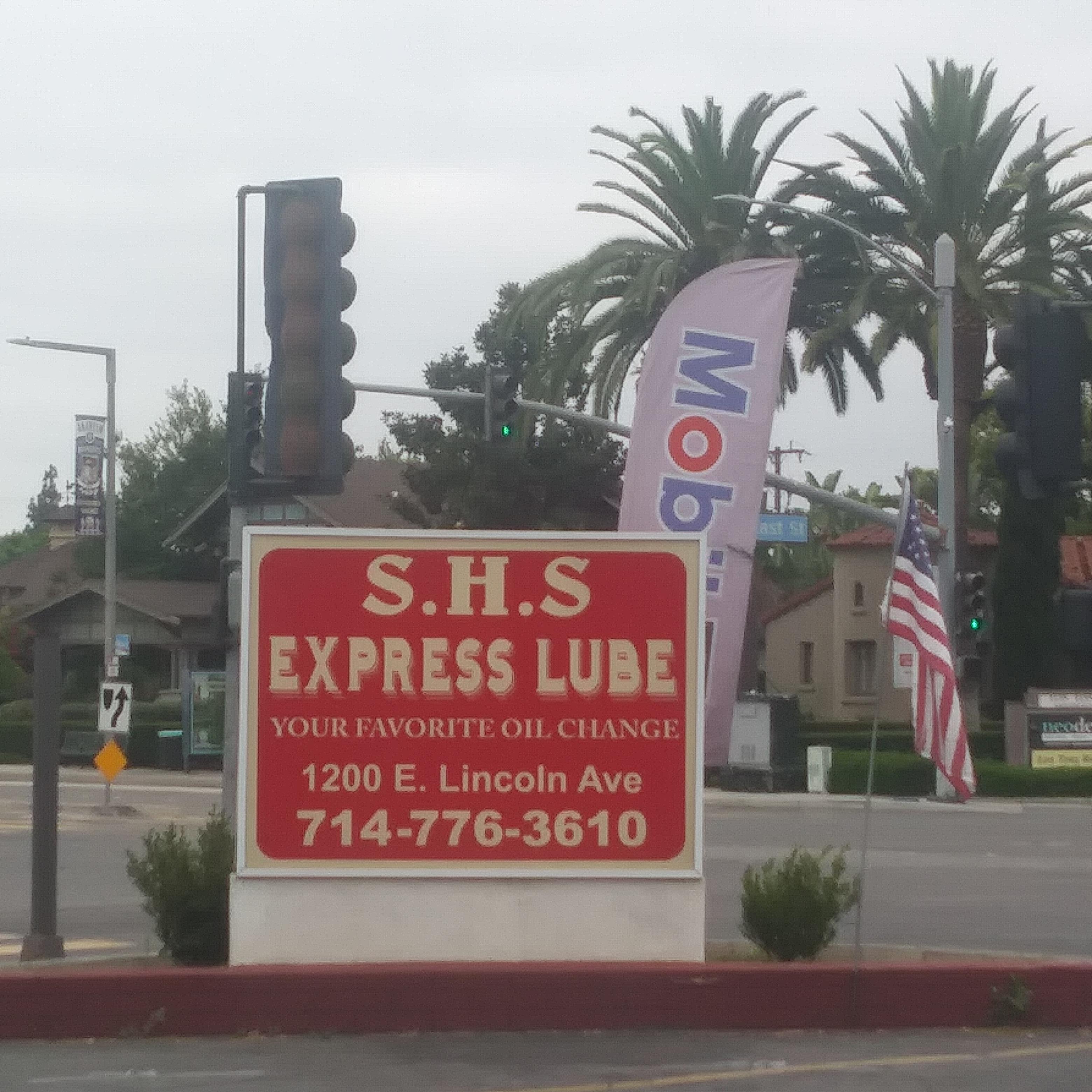 S.H.S EXPRESS LUBE - Anaheim, CA 92805 - (714)776-3610 | ShowMeLocal.com