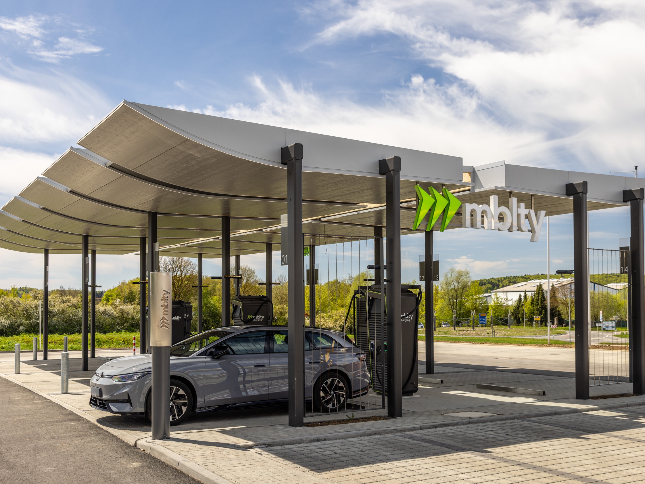 mblty-Ladestation, Bajuwarenstraße 2 in Denkendorf