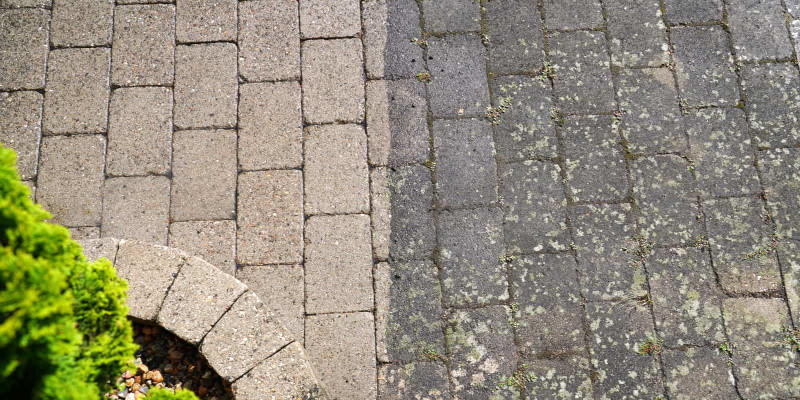 Keep your driveway in the best possible condition with professional cleaning.